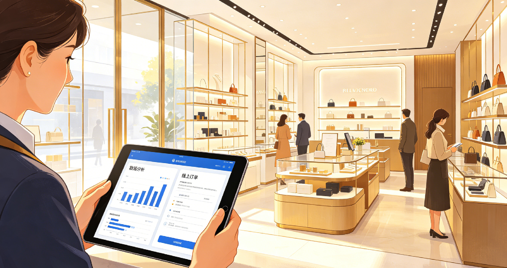实体店数字化转型、手机运营门店、商家私域管理场景