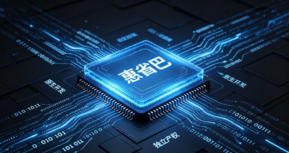 自主研发才是长久保障！惠省巴系统原生独立开发，绝非 SaaS 模板改版