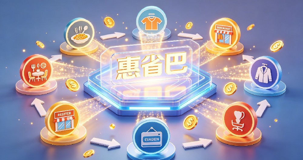 惠省巴生态系统底层思想：首创流量对冲机制，实体商家互相成就，重构本地流量价值