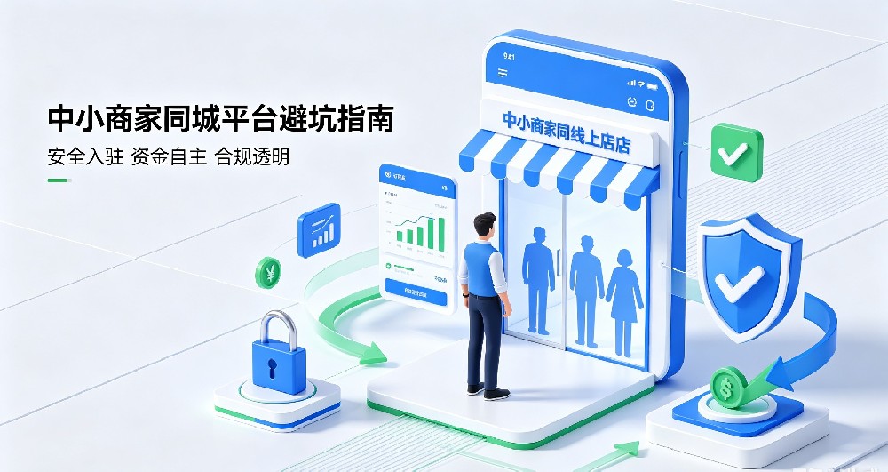 中小商家必看！甄别同城平台骗局，惠省巴合规运营模式全解读